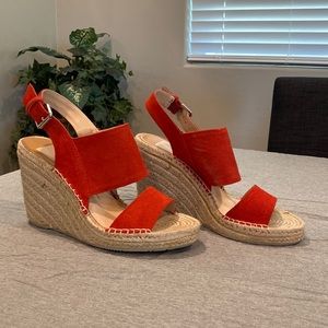 Dolce Vita Orange Wedges